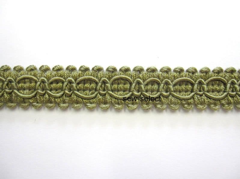 Upholstery chair braid 15mm wide gimp fabric trim trimming edge SOLD PER METRE 
